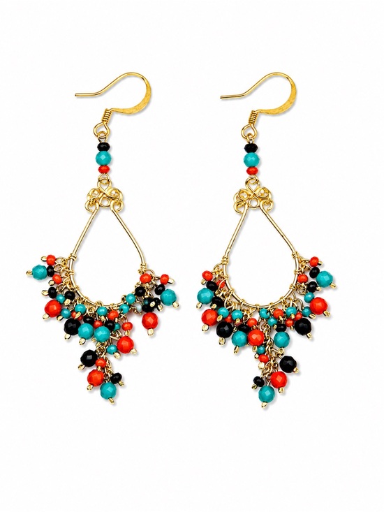 Venus and Vulcan Jewelry - Riviera Chandelier Earrings